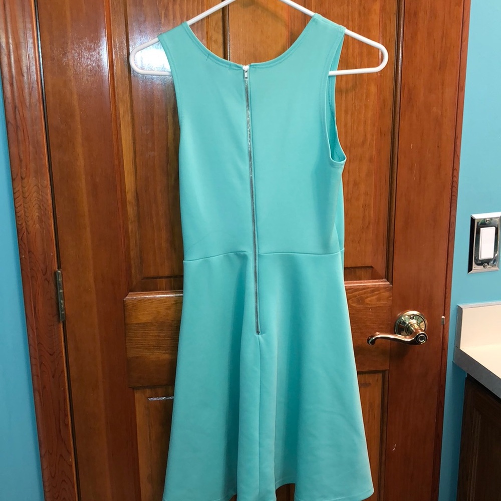 Teal skater dress - Picture 2 of 3